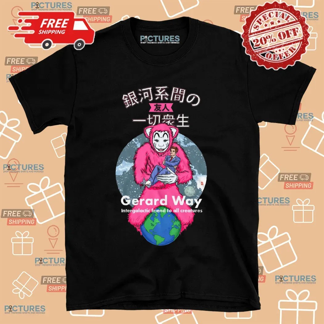 Gerard Way Intergalactic Friend To All Creatures T Shirt