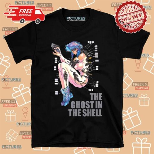 Ghost In The Shell Kusanagi Motoko Summer Anime T Shirt