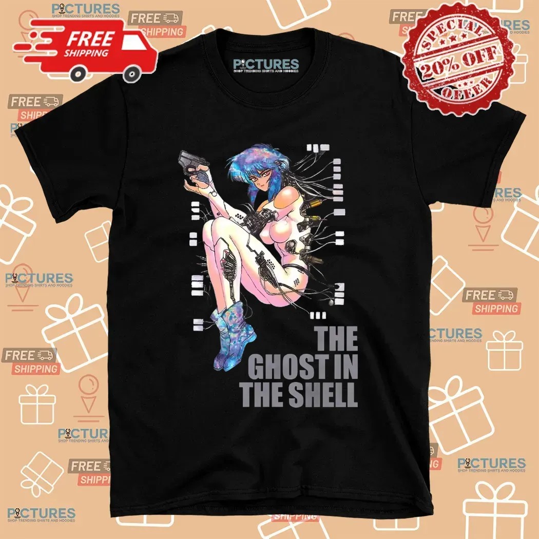 Ghost In The Shell Kusanagi Motoko Summer Anime T Shirt