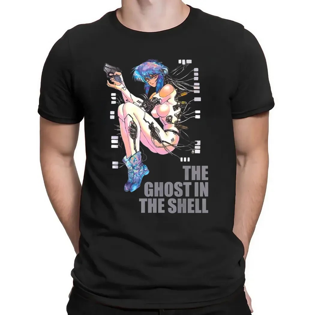 Ghost In The Shell Kusanagi Motoko Summer Anime T Shirt
