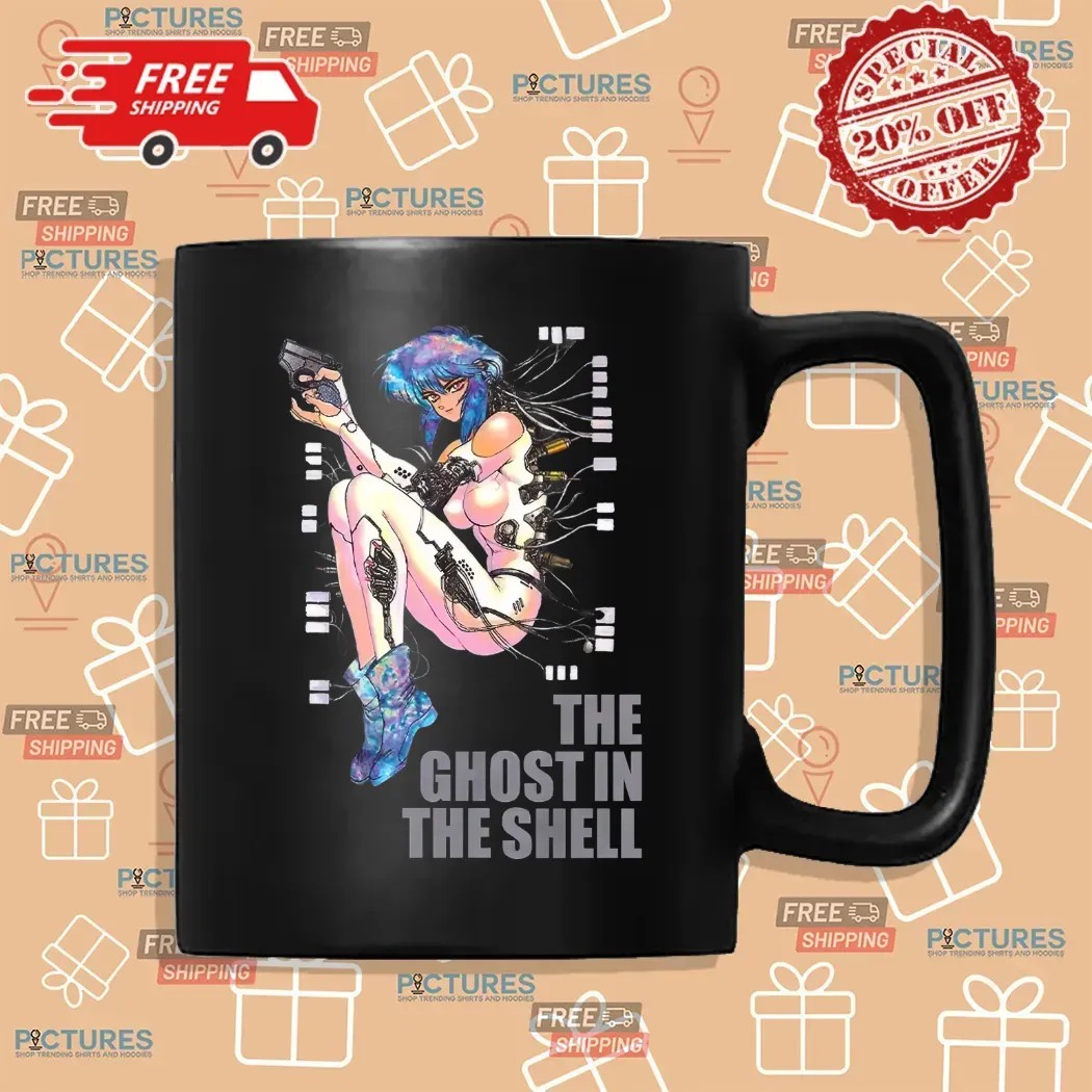 Ghost In The Shell Kusanagi Motoko Summer Anime T Shirt