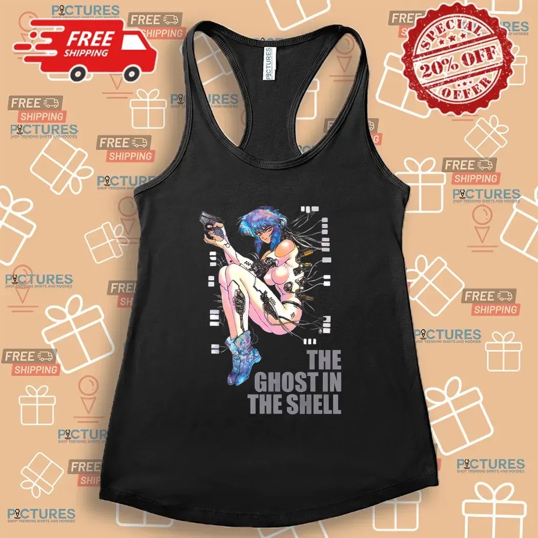 Ghost In The Shell Kusanagi Motoko Summer Anime T Shirt