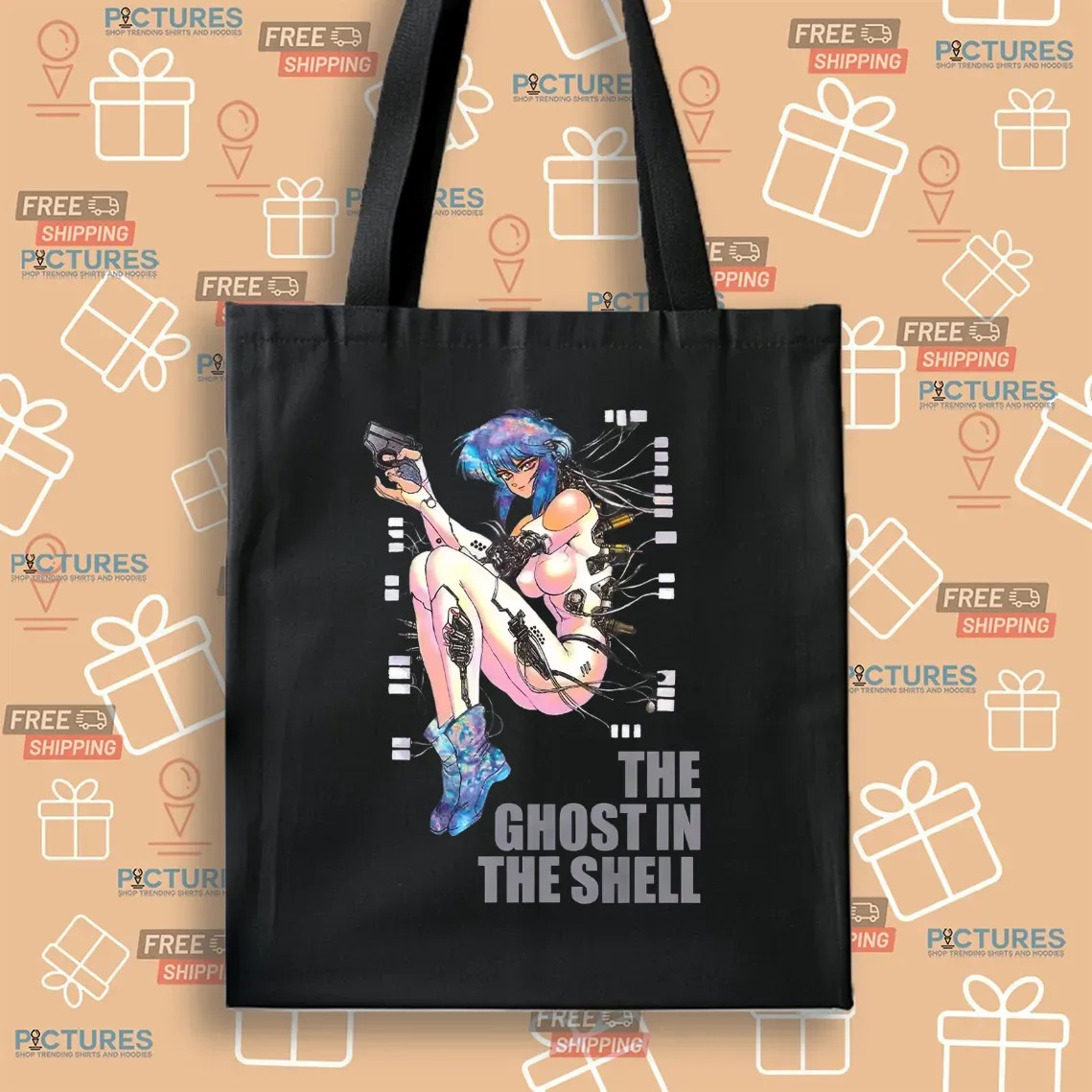 Ghost In The Shell Kusanagi Motoko Summer Anime T Shirt