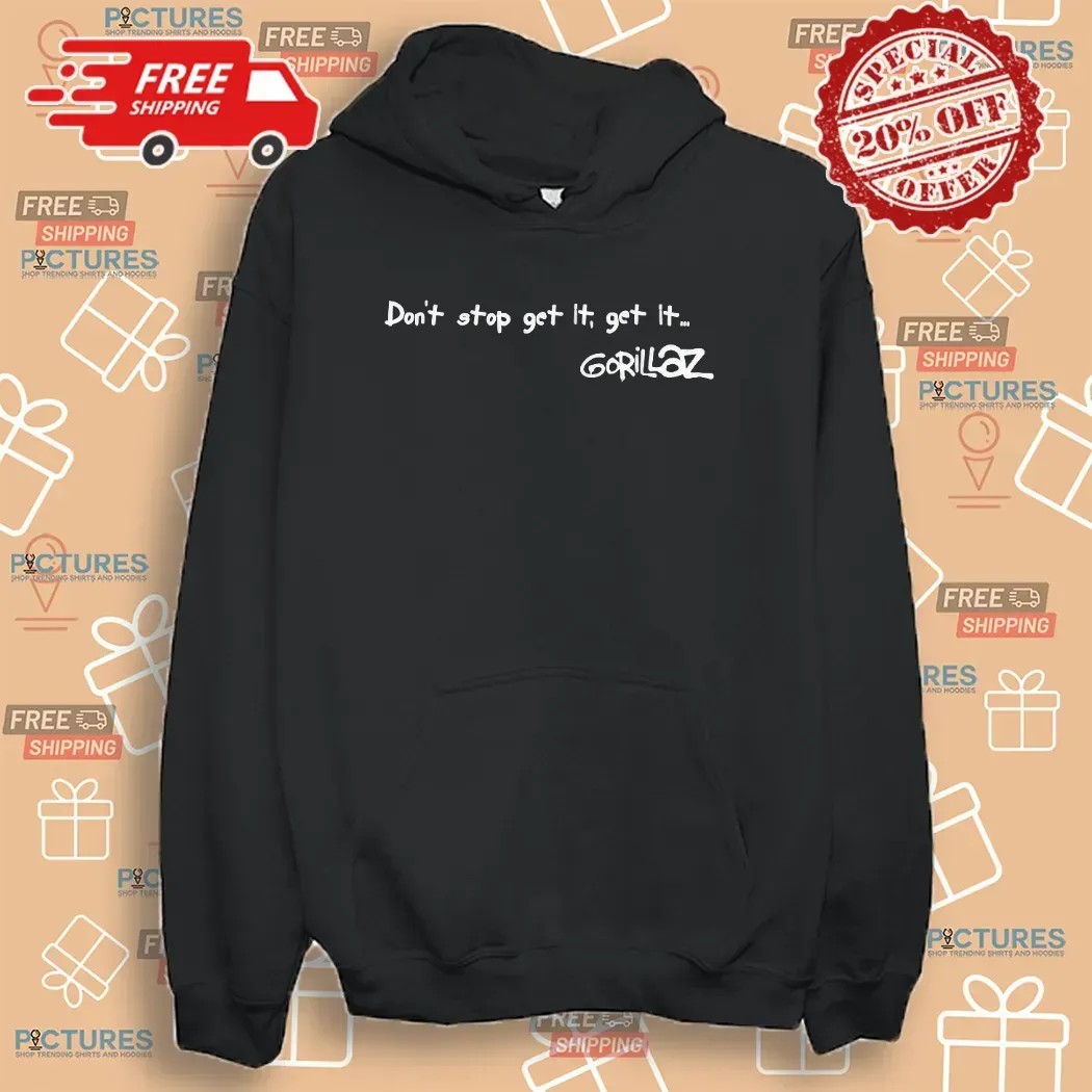 Gorillaz Band Dirty Harry Dont Stop Get It Get It T Shirt