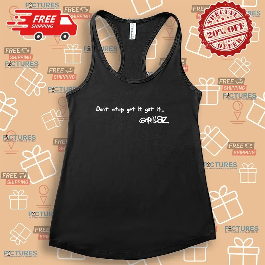 Gorillaz Band Dirty Harry Dont Stop Get It Get It T Shirt