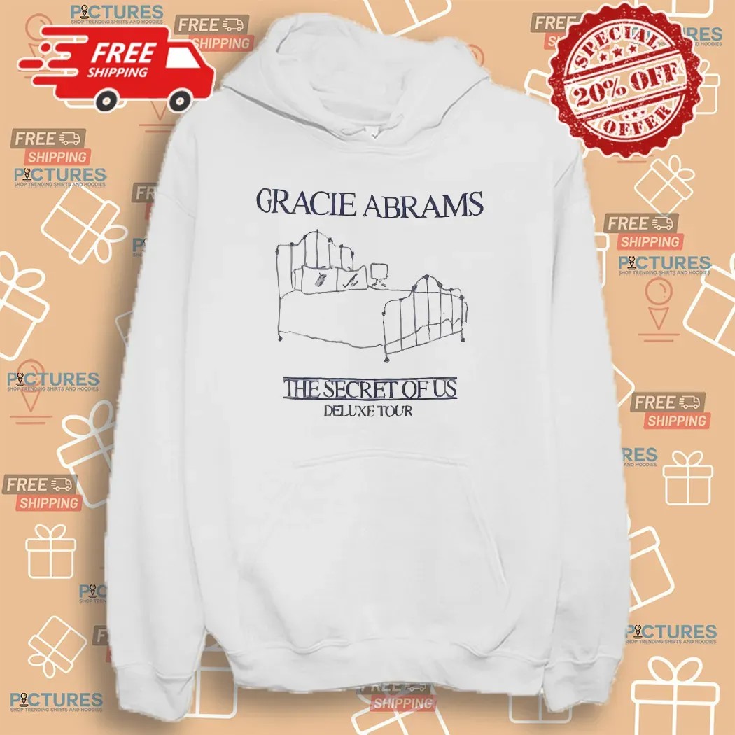 Gracie Abrams The Secret Of Us Deluxe Tour Bed T Shirt