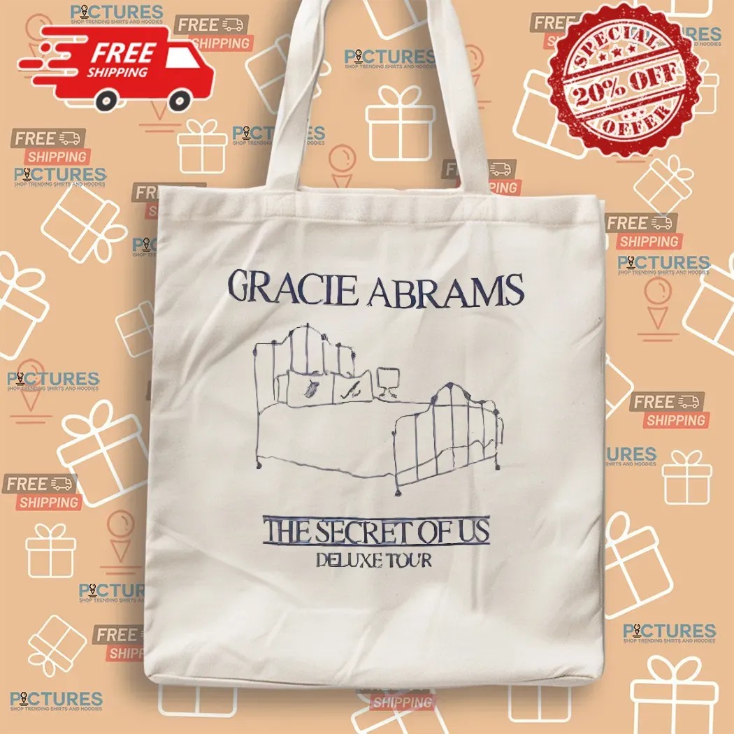Gracie Abrams The Secret Of Us Deluxe Tour Bed T Shirt