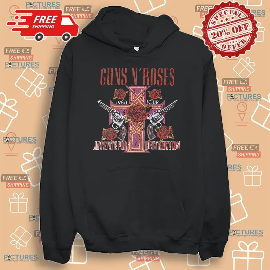 Guns N' Roses Appetite For Destruction 1988 Tour Muscle Top Shirt