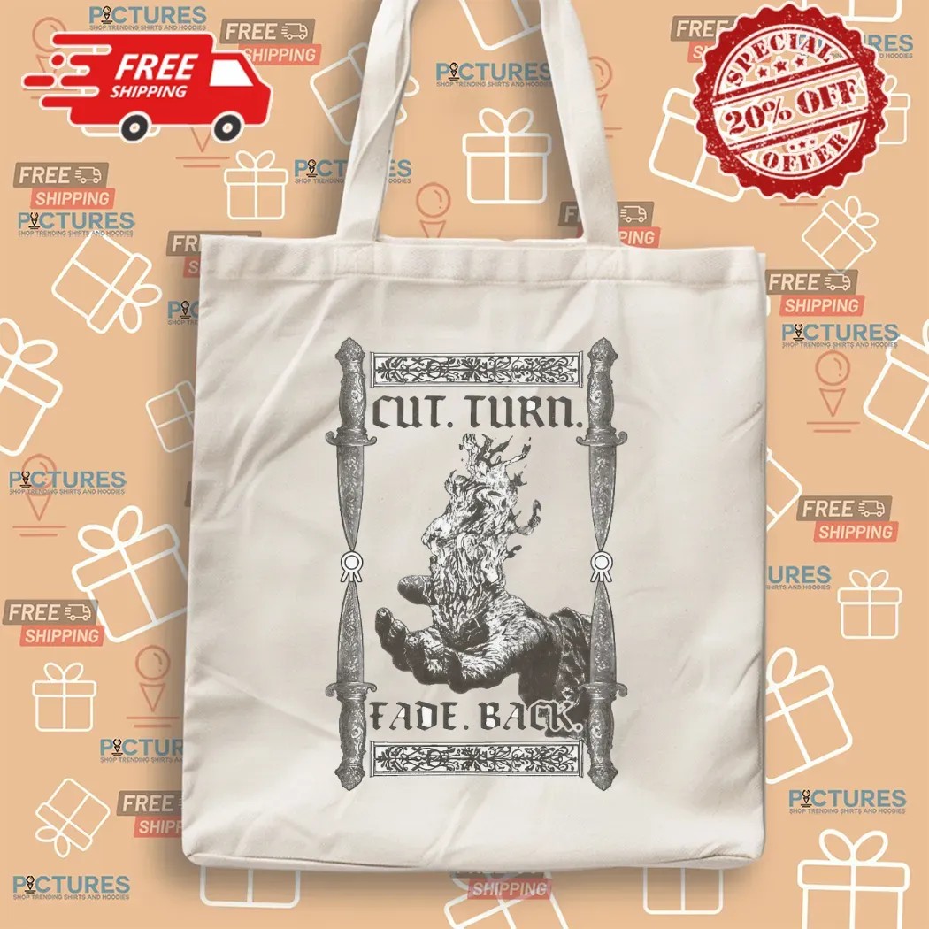 Hail The Sun Cut Turn Fade Back Knife Hand Fire T Shirt