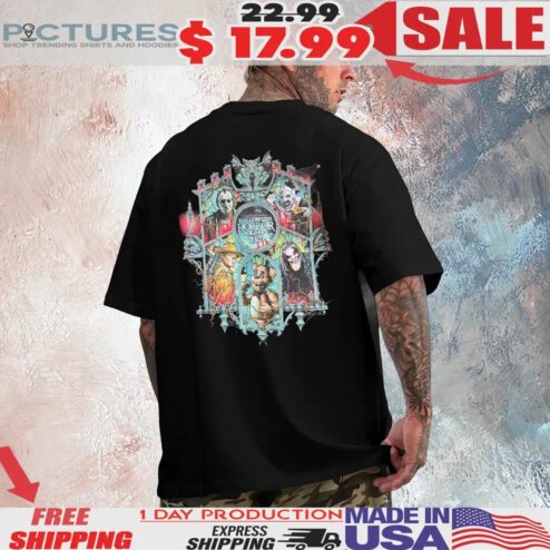 Halloween Horror Nights 2025 Horror Characters T Shirt