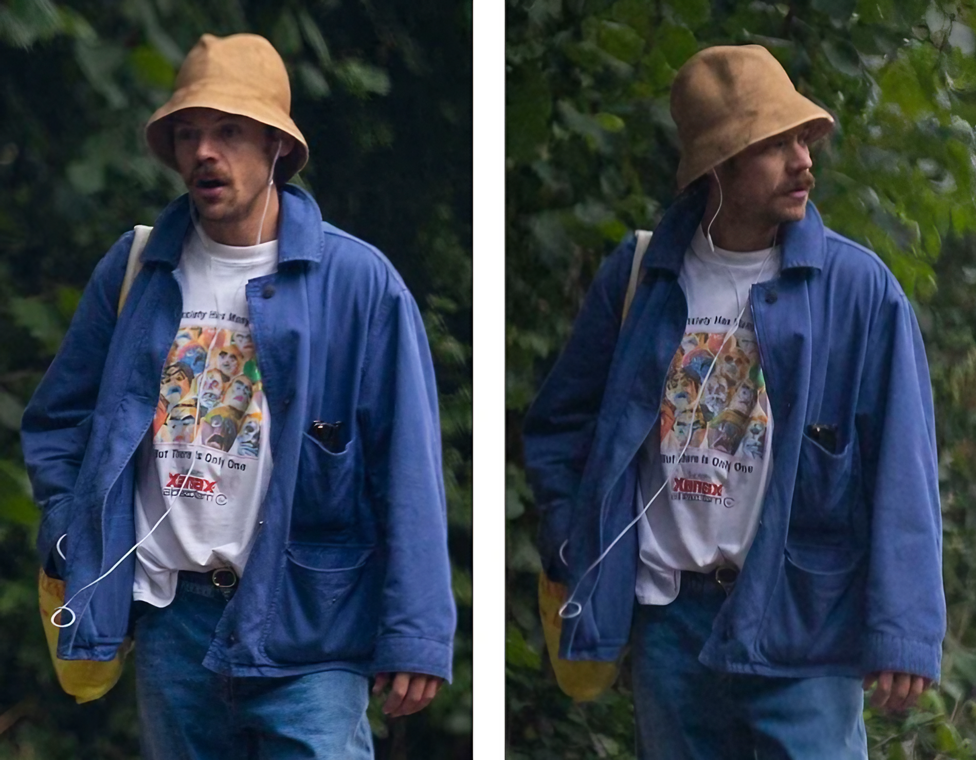 Harry Styles Sparks Conversation with "Anxiety" T-Shirt on London Stroll 1 Picturestees Customized Gifts