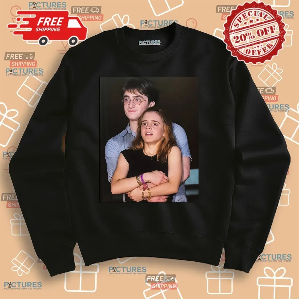 Harry Potter Hug Hermione Granger Embarrassing Moment Coldplay Concert Meme T Shirt