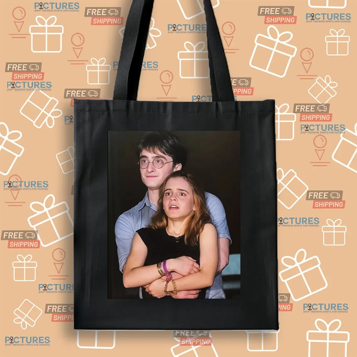 Harry Potter Hug Hermione Granger Embarrassing Moment Coldplay Concert Meme T Shirt