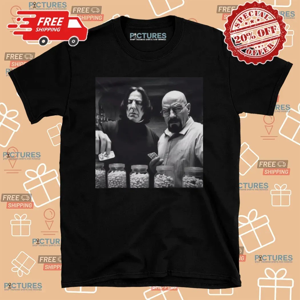 Harry Potter Walter White and Snape T Shirt