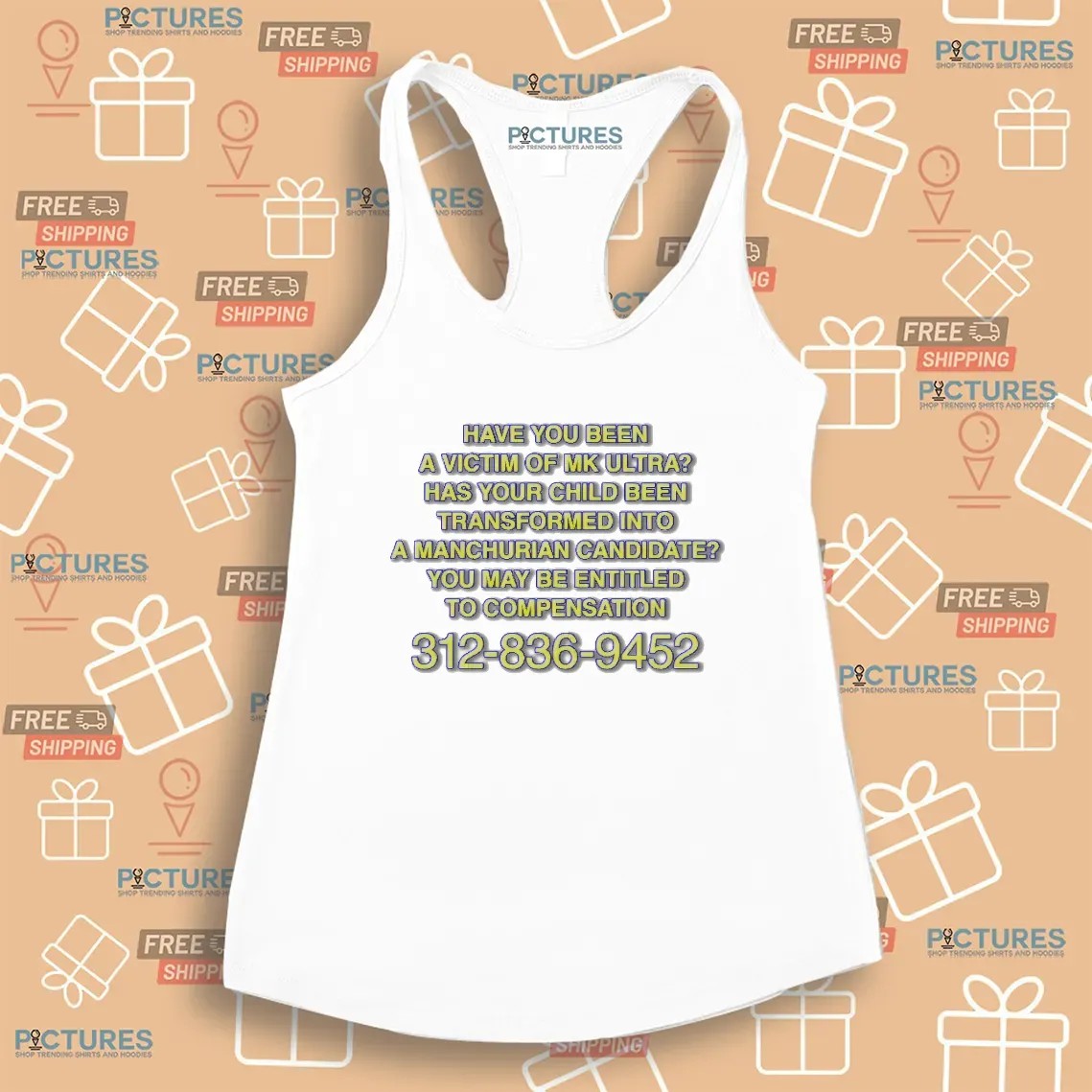 Have You Been A Victim of MK Ultra You May Be Entitled To Compensation Hotline T Shirt
