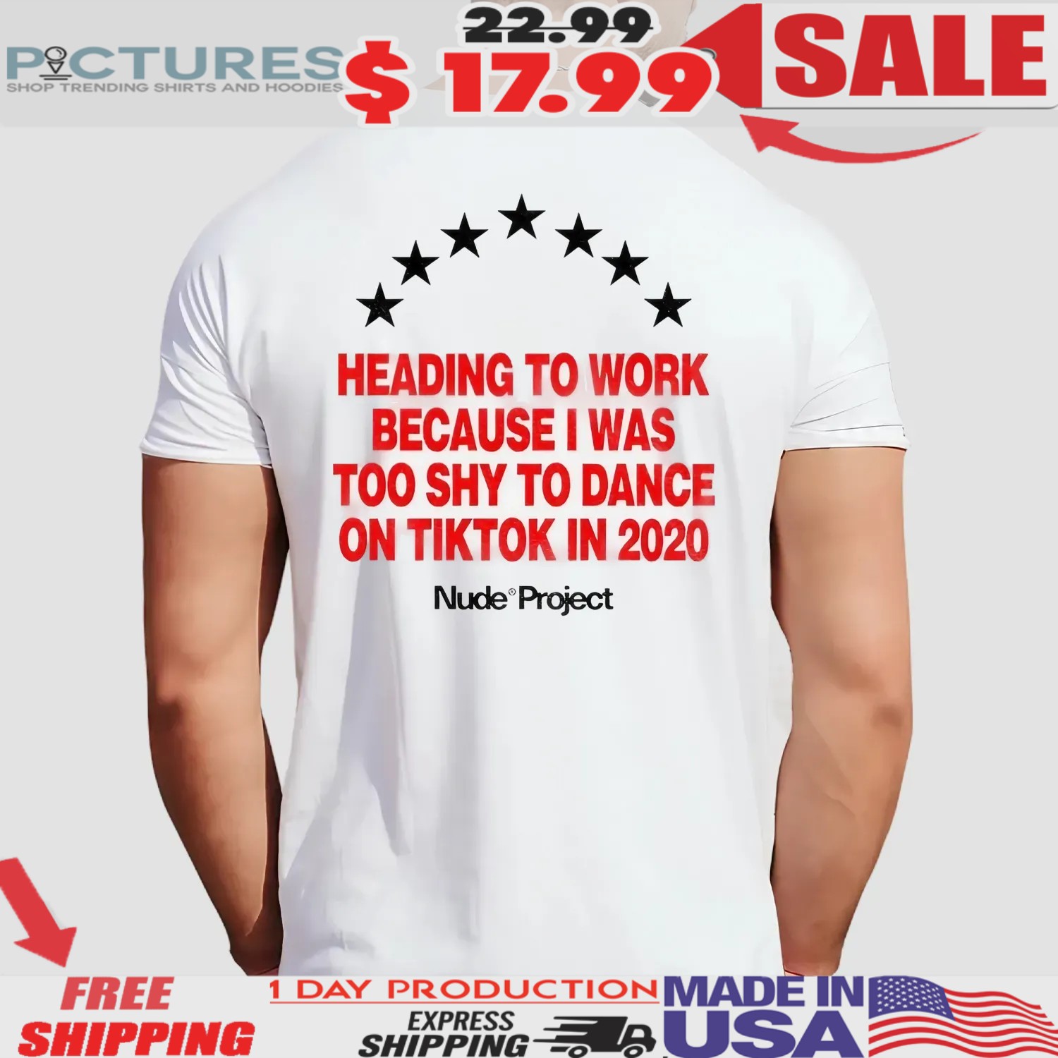 Heading To Work Because I Was Too Shy To Dance On Tiktok In 2020 T Shirt