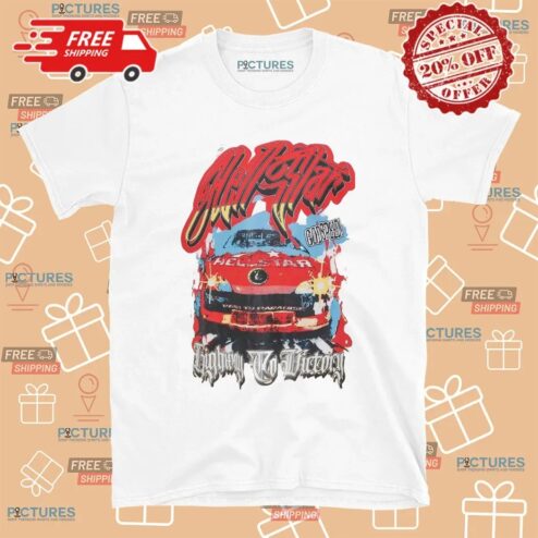 Hellstar God Speed Highway To Victory Race Car T Shirt