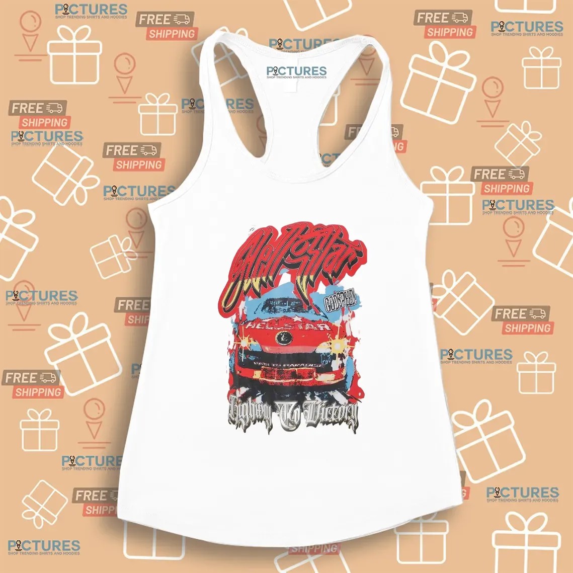 Hellstar God Speed Highway To Victory Race Car T Shirt Hellstar God Speed Highway To Victory Race Car T Shirt