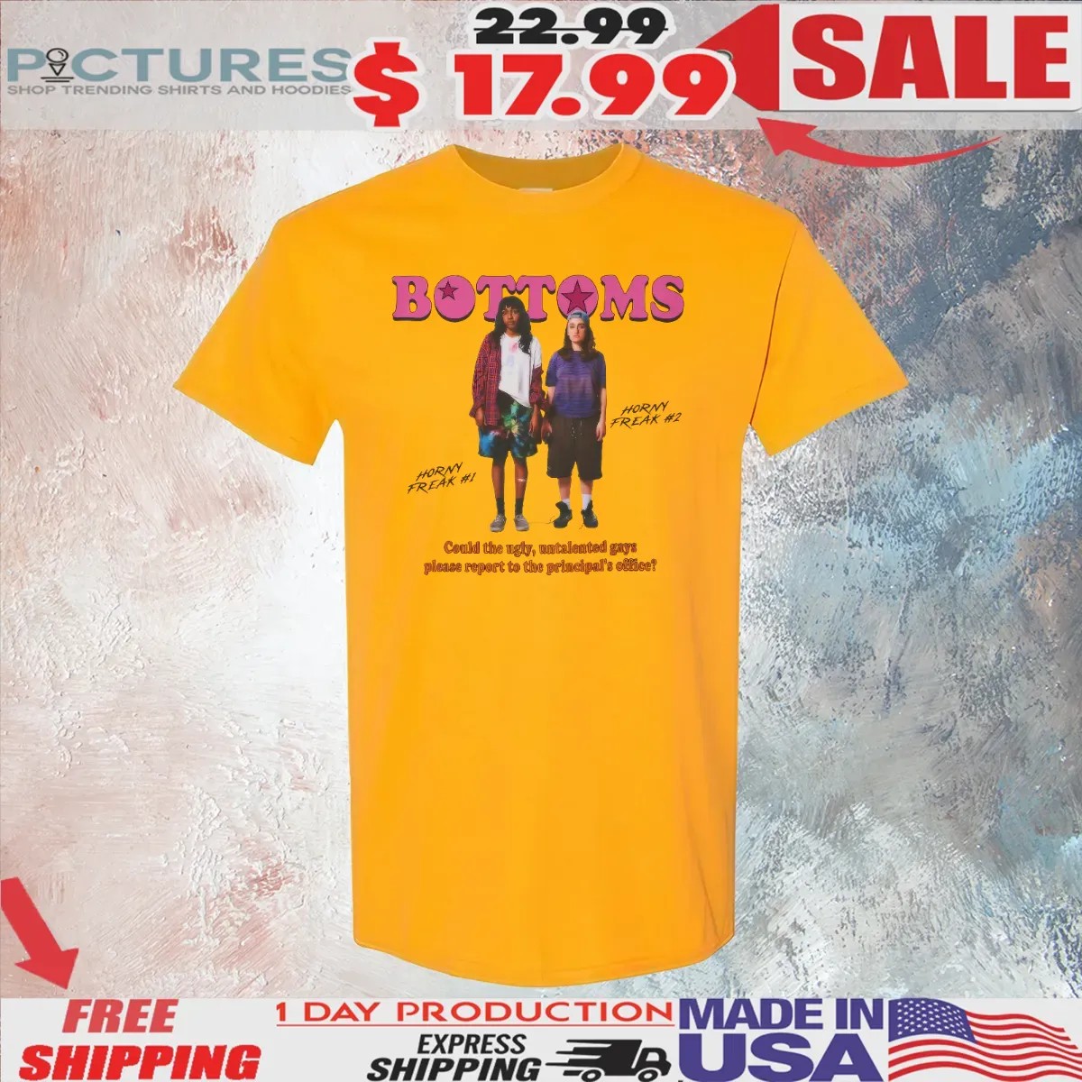 Horny Freak Bottoms Could The Ugly Untalented Gays Please Report To The Principal's Office T Shirt