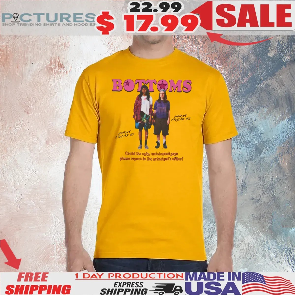 Horny Freak Bottoms Could The Ugly Untalented Gays Please Report To The Principal's Office T Shirt