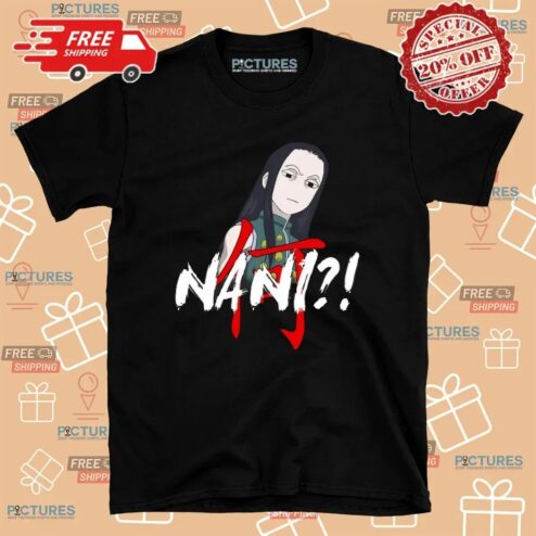 Hunter X Hunter Illumi Nani Anime Character Meme T Shirt