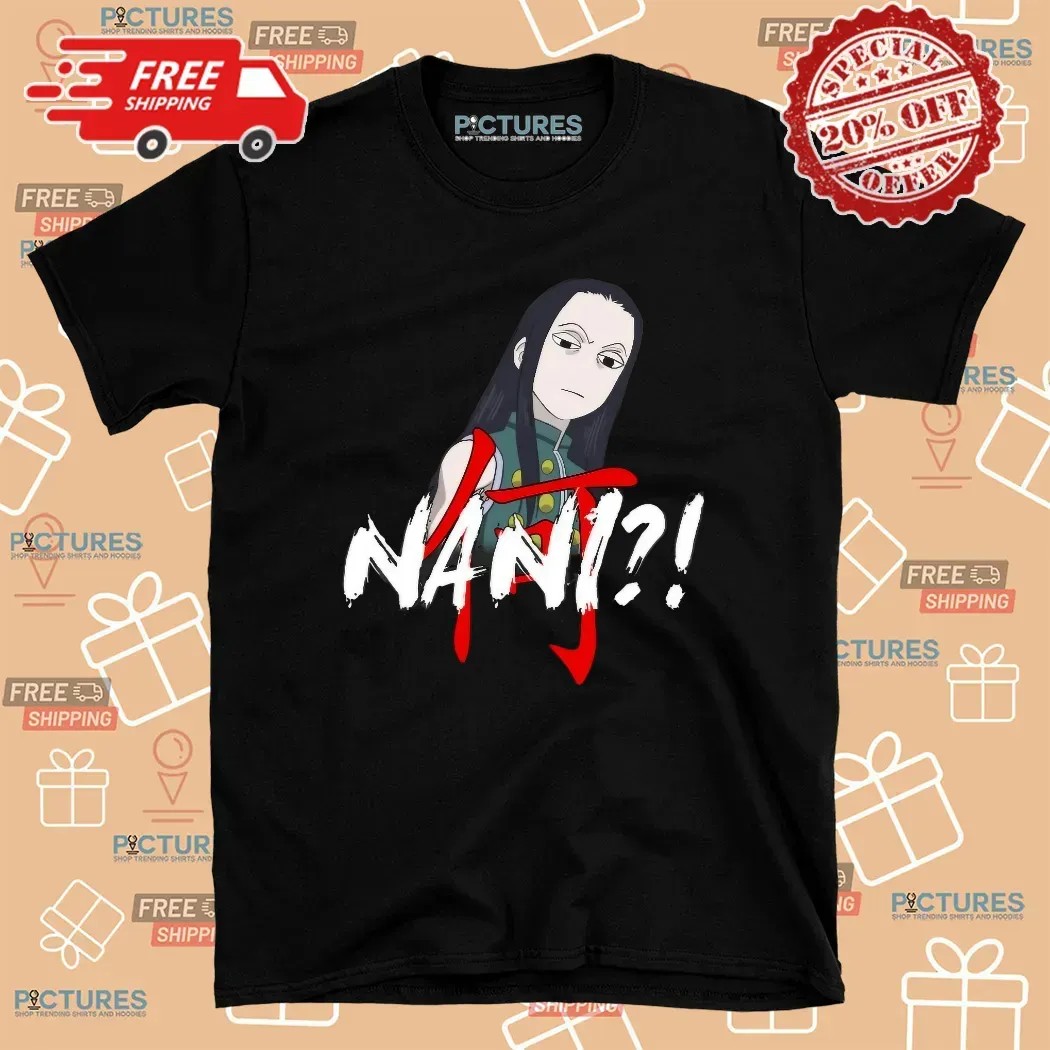 Hunter X Hunter Illumi Nani Anime Character Meme T Shirt