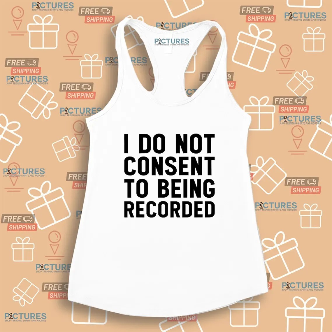 I Do Not Consent To Being Recorded Meme T Shirt