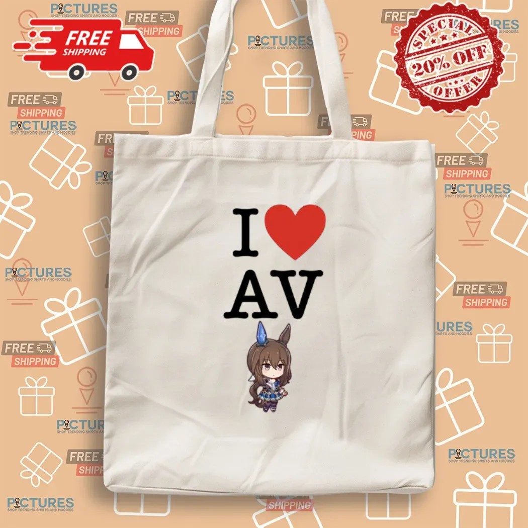 I Love AV Admire Vega Uma Musume Pretty Derby Anime T Shirt