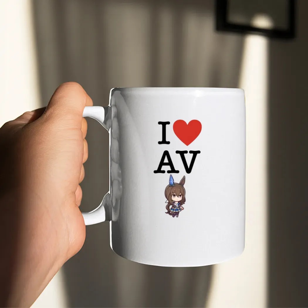 I Love AV Admire Vega Uma Musume Pretty Derby Anime T Shirt