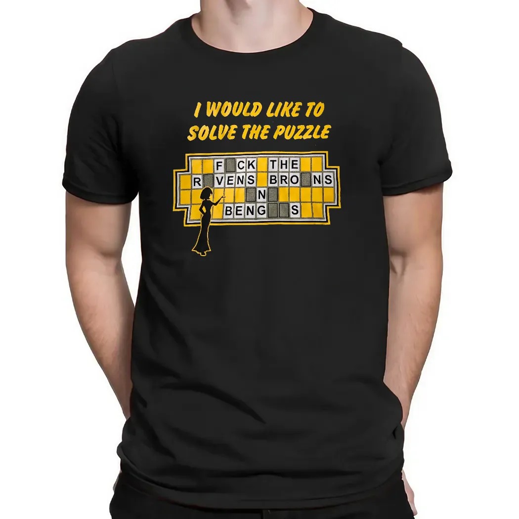 I Would Like To Solve The Puzzle Fck The Ravens T Shirt