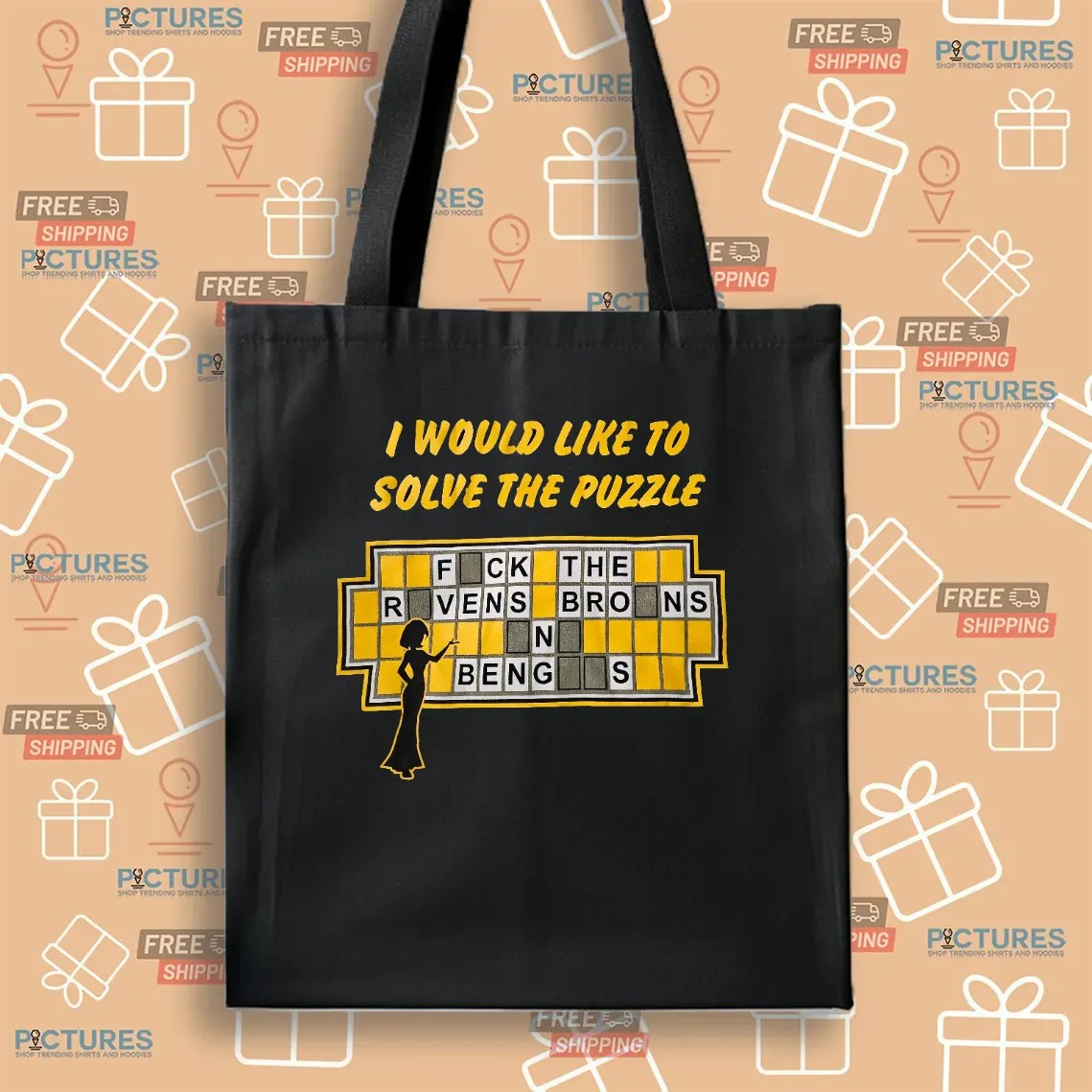 I Would Like To Solve The Puzzle Fck The Ravens T Shirt