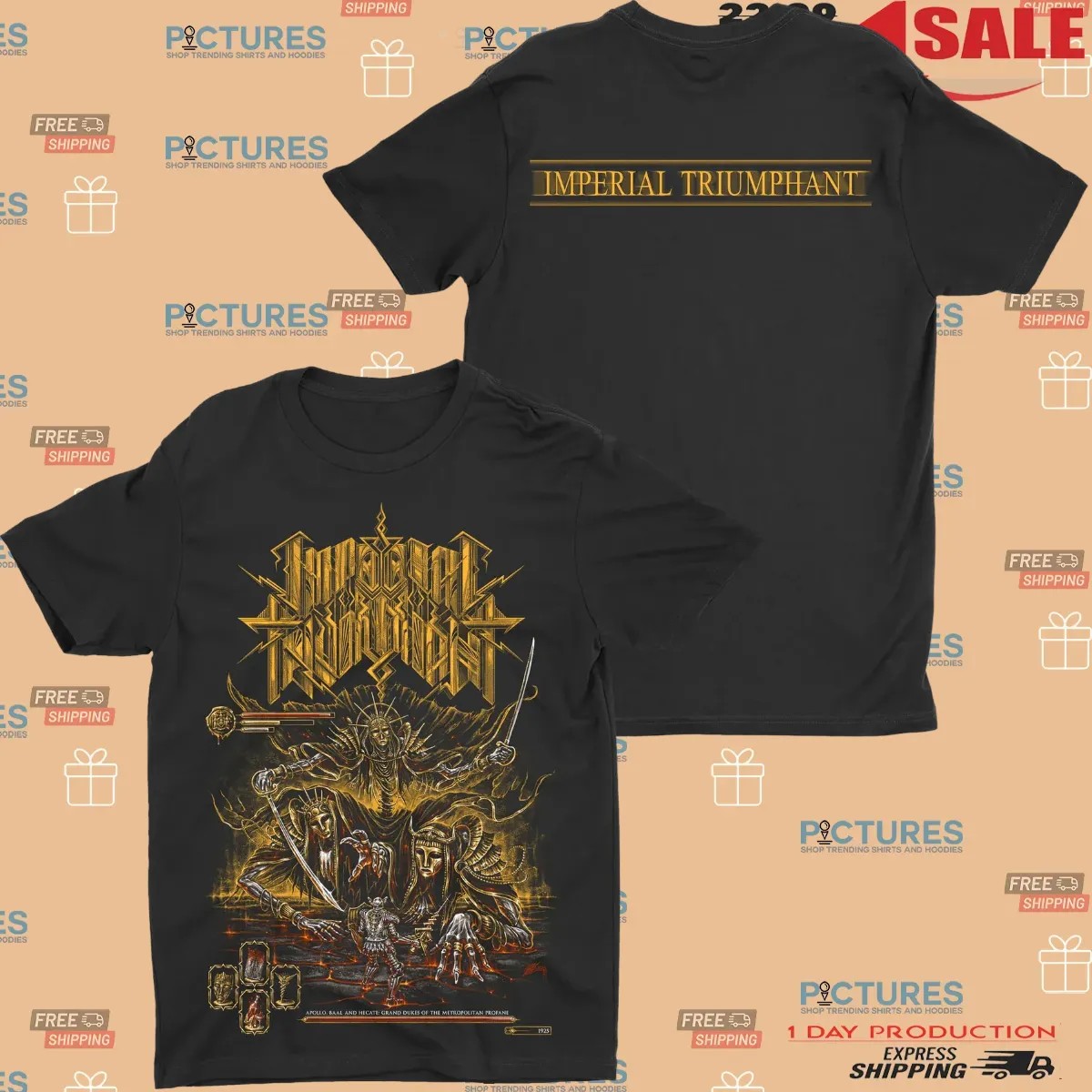 Imperial Triumphant Dark Souls Apollo Baal And Hecate Grand Dukes Of The Metropolitan Profane T Shirt