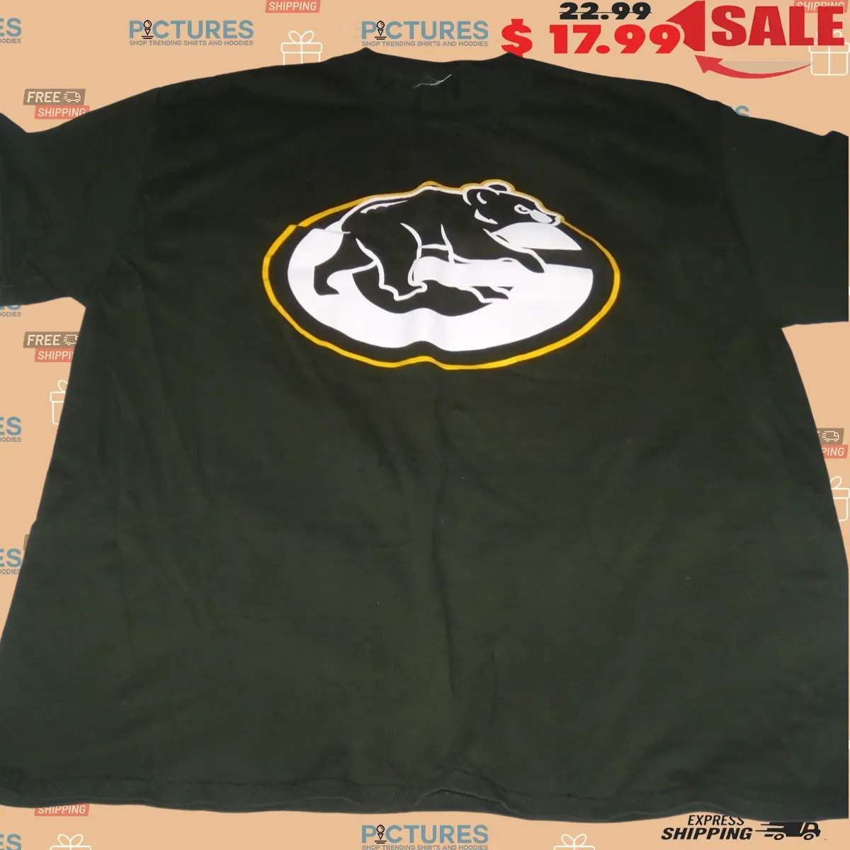 It's All About The Cubs For Baseball And The Packer For Football T Shirt 2 It's All About The Cubs For Baseball And The Packer For Football T Shirt 1 Picturestees Customized Gifts
