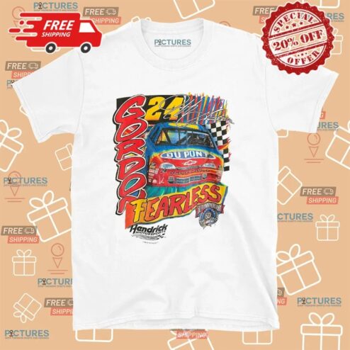 Jeff Gordon Fearless NASCAR Racing Signature Fan T Shirt