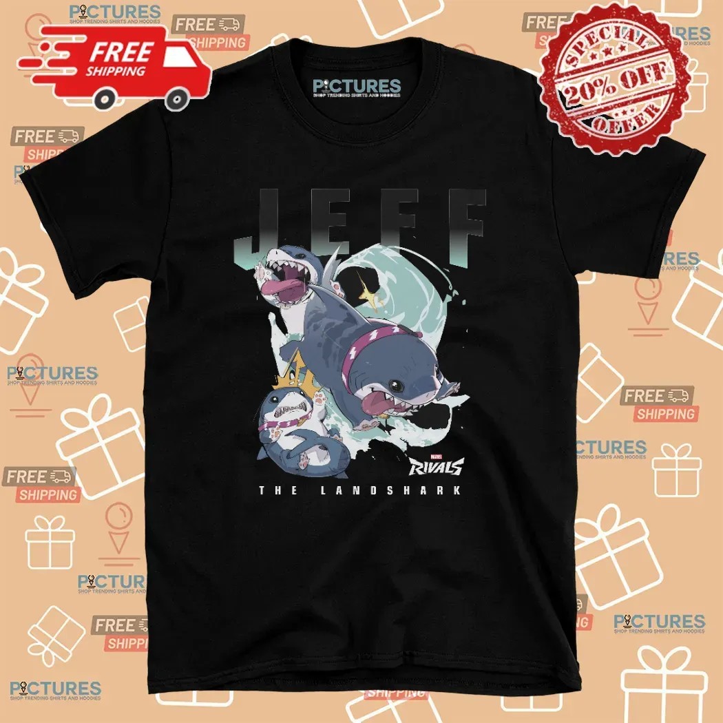 Jeff the Land Shark Marvel Rivals Graphic T Shirt Jeff the Land Shark Marvel Rivals Graphic T Shirt