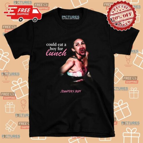 Jennifer's Body Could Eat A Boy For Lunch Horror T Shirt