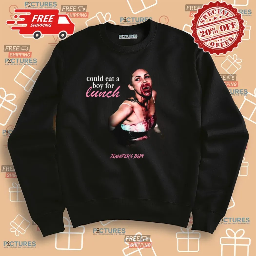 Jennifer's Body Could Eat A Boy For Lunch Horror T Shirt