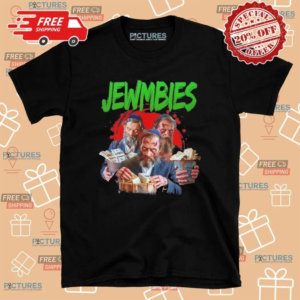 Jewmbies Jewish X Zombie Parody T Shirt