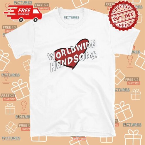 Jin Run Seok Jin Worldwide Handsome 2025 Heart T Shirt