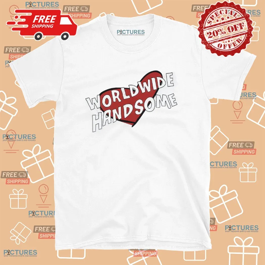Jin Run Seok Jin Worldwide Handsome 2025 Heart T Shirt