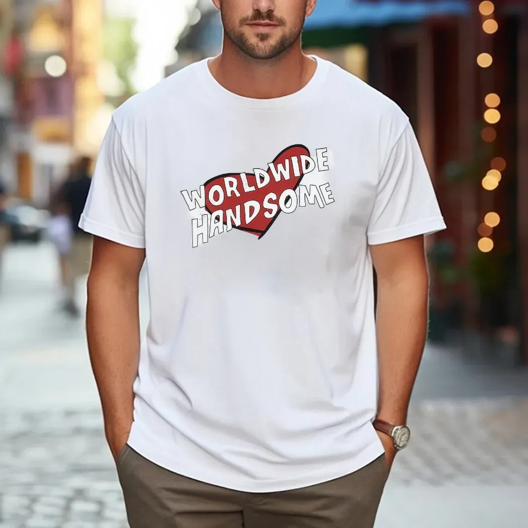 Jin Run Seok Jin Worldwide Handsome 2025 Heart T Shirt