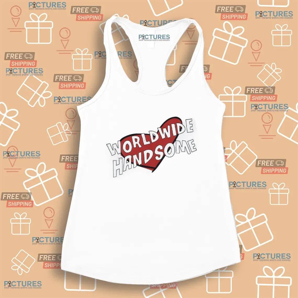 Jin Run Seok Jin Worldwide Handsome 2025 Heart T Shirt