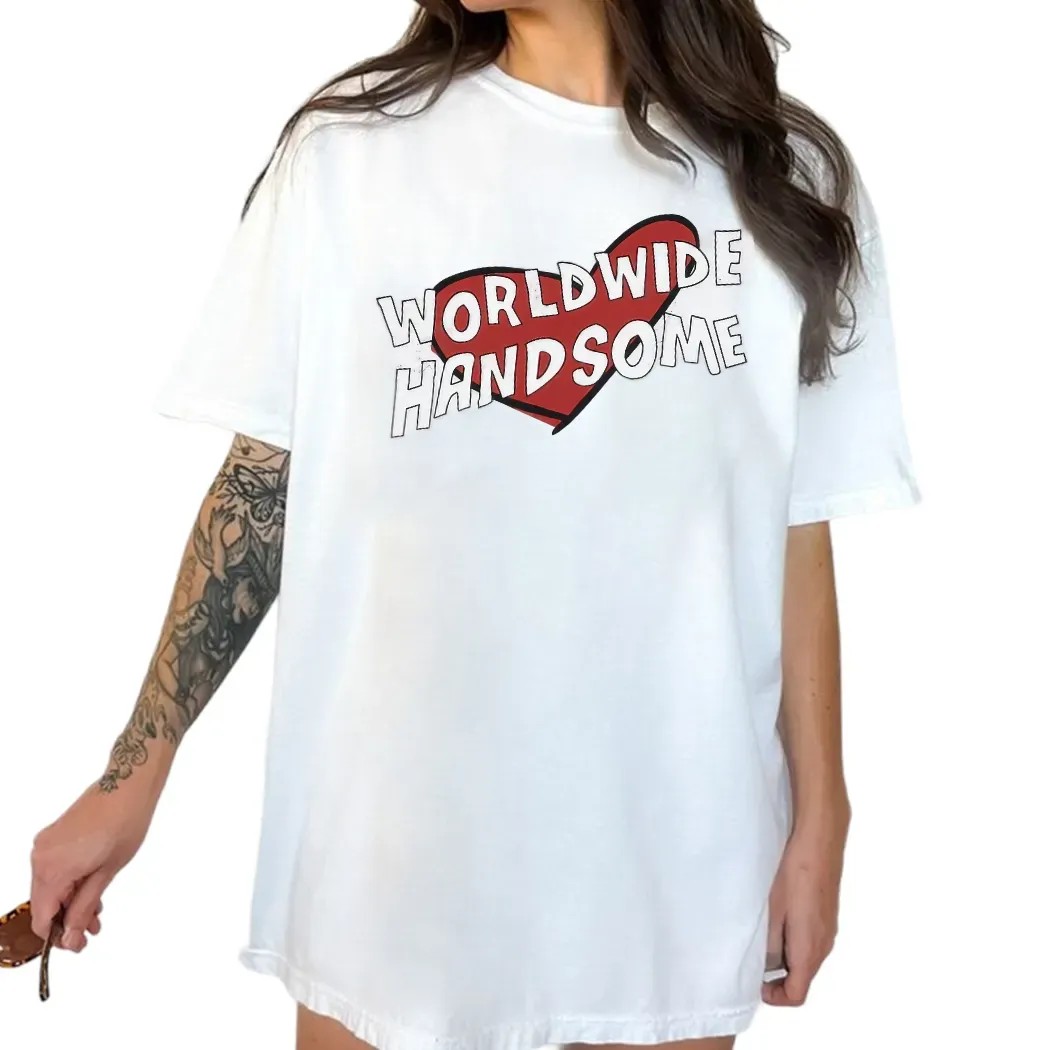 Jin Run Seok Jin Worldwide Handsome 2025 Heart T Shirt