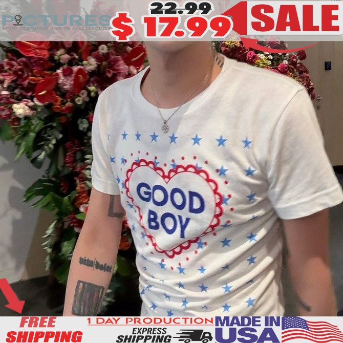 Jiyong G-dragon Wearing Good Boy T Shirt