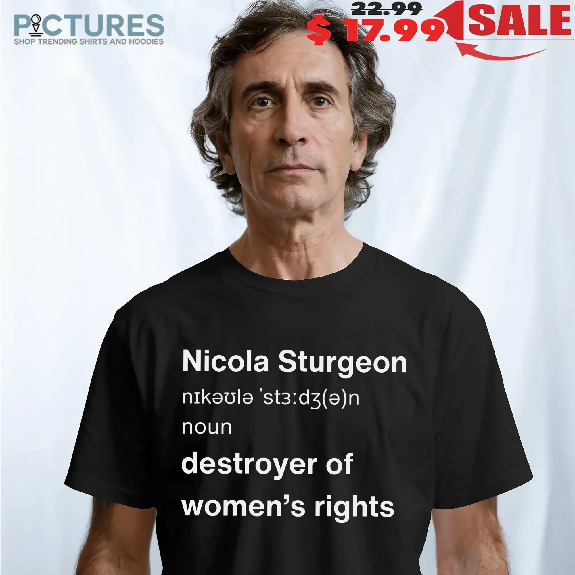 Jk Rowling Nicola Sturgeon Definition Destroyer Of Women's Right T Shirt