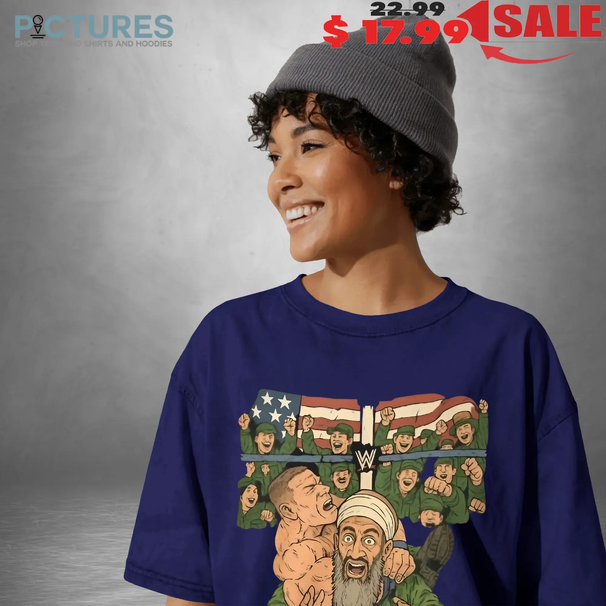 John Cena Vs Bin Laden WWE We Got Him T Shirt