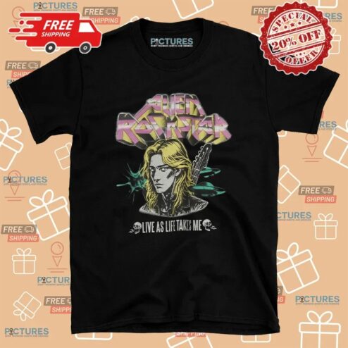 Joo Yeon Alien Rock Star Live As Life Takes Me T Shirt