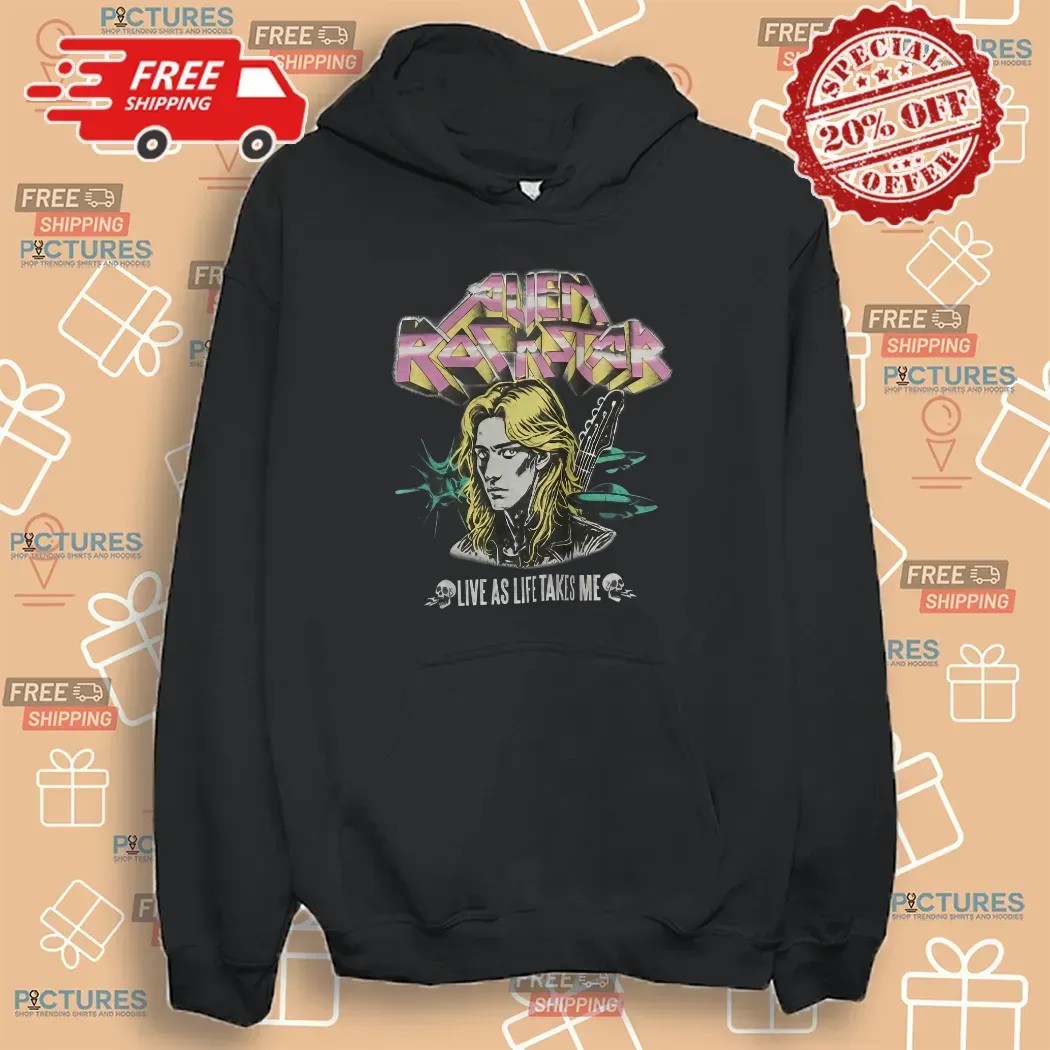 Joo Yeon Alien Rock Star Live As Life Takes Me T Shirt