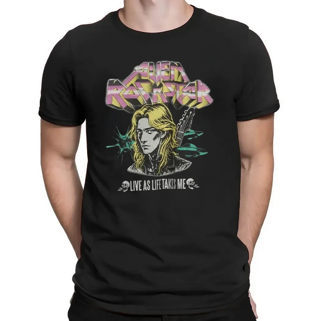 Joo Yeon Alien Rock Star Live As Life Takes Me T Shirt