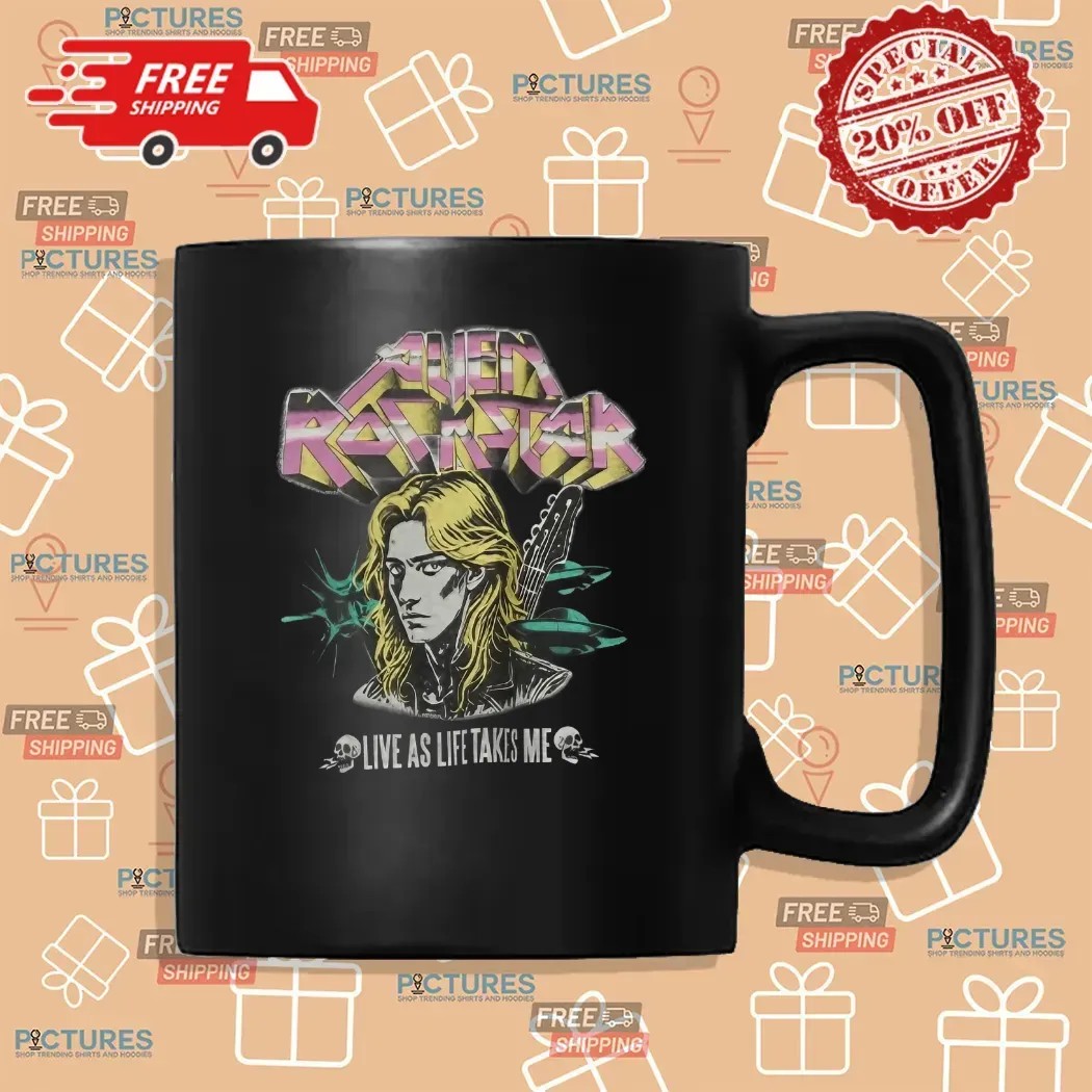 Joo Yeon Alien Rock Star Live As Life Takes Me T Shirt